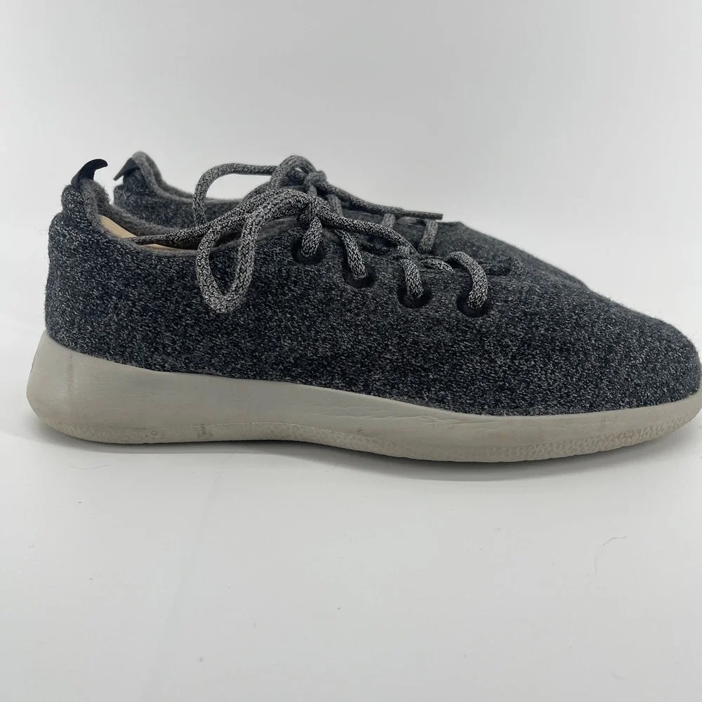 Allbirds Wool Runner Charcoal Black Men's Walking Shoes Lightweight Knit Size 9